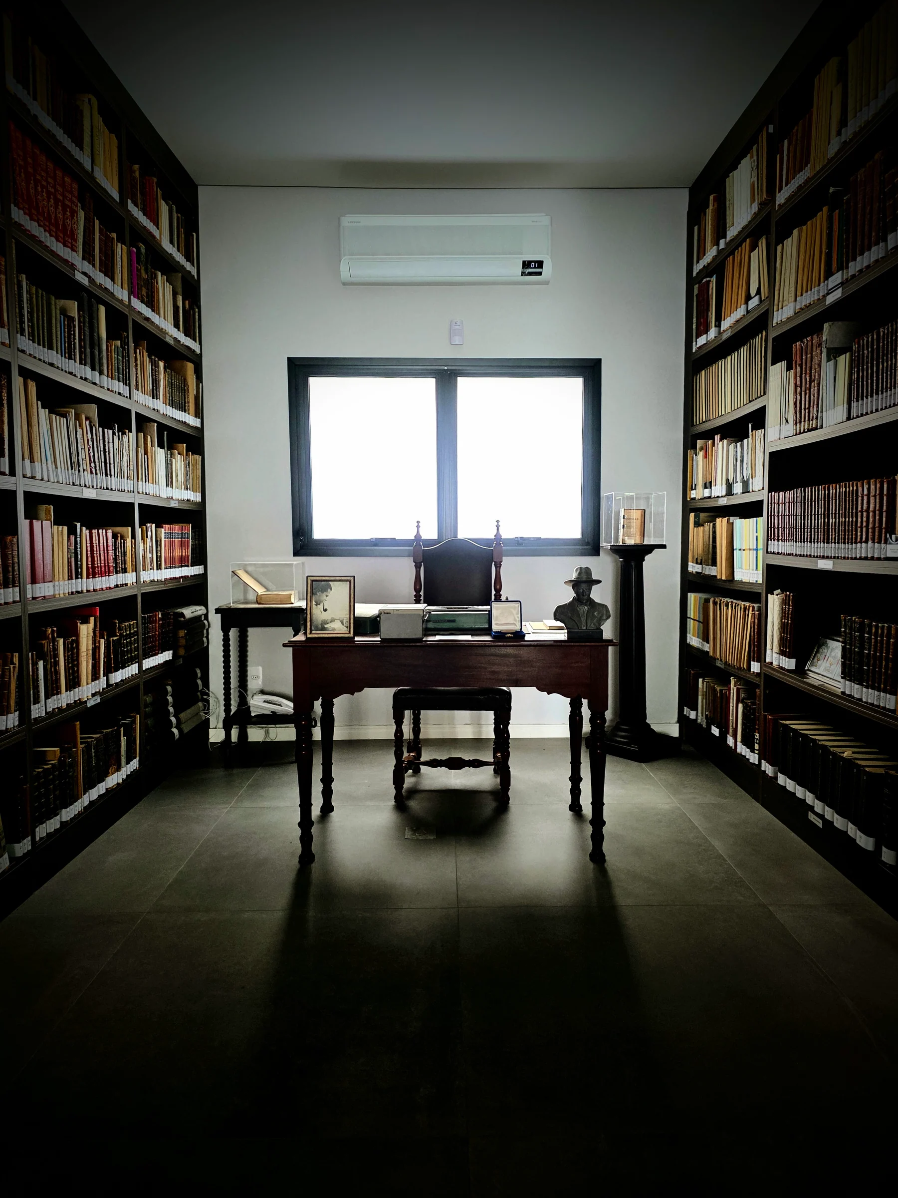 Biblioteca João Alves das Neves na sede atual
